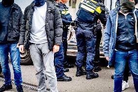 Protest Against Mass Immigration in Netherlands - The Hague