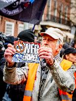 Protest Against Mass Immigration in Netherlands - The Hague