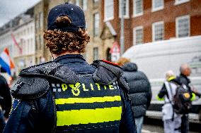 Protest Against Mass Immigration in Netherlands - The Hague