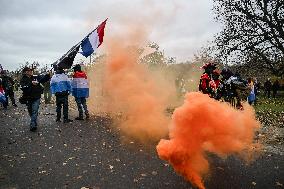 Protest Against Mass Immigration in Netherlands - The Hague