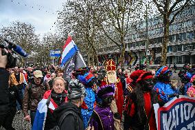 Protest Against Mass Immigration in Netherlands - The Hague