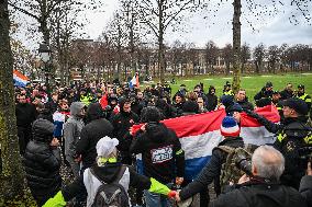 Protest Against Mass Immigration in Netherlands - The Hague