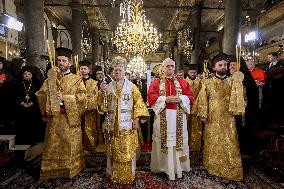 Pope Leo XIV with Bartholomew I - Turkey