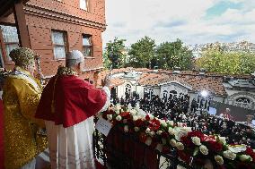 Pope Leo XIV with Bartholomew I - Turkey