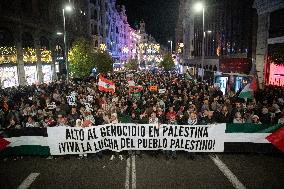 Pro-Palestinian Demonstrations - Spain