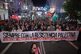 Pro-Palestinian Demonstrations - Spain