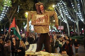Pro-Palestinian Demonstrations - Spain