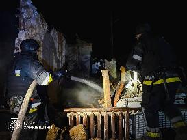 Deadly Air Strikes In Kyiv - Ukraine