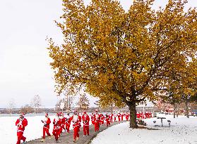 2025 Santa Run in Hamilton - Canada