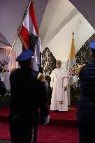 Pope Leo XIV Arrives In Beirut - Lebanon