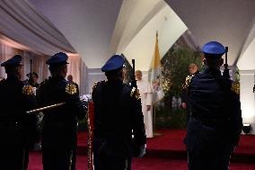 Pope Leo XIV Arrives In Beirut - Lebanon