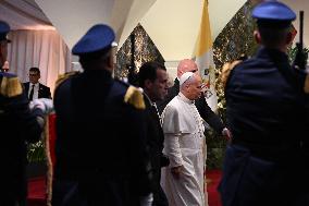 Pope Leo XIV Arrives In Beirut - Lebanon