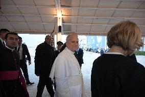 Pope Leo XIV Arrives In Beirut - Lebanon