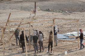 Palestinian Family Endures Repeated Displacement - West Bank