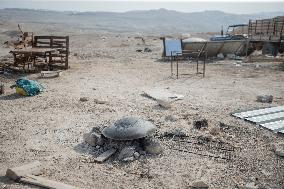 Palestinian Family Endures Repeated Displacement - West Bank