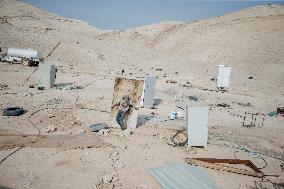 Palestinian Family Endures Repeated Displacement - West Bank