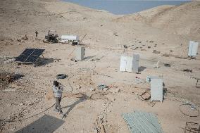 Palestinian Family Endures Repeated Displacement - West Bank