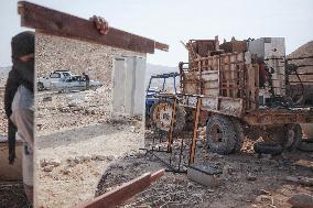 Palestinian Family Endures Repeated Displacement - West Bank