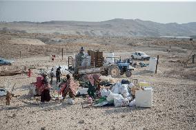 Palestinian Family Endures Repeated Displacement - West Bank