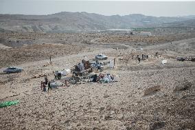 Palestinian Family Endures Repeated Displacement - West Bank