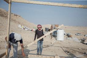 Palestinian Family Endures Repeated Displacement - West Bank