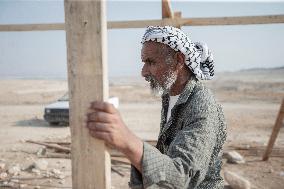 Palestinian Family Endures Repeated Displacement - West Bank