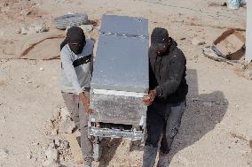 Palestinian Family Endures Repeated Displacement - West Bank