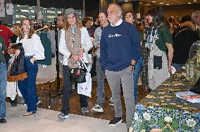 Infanta Elena visits the Aladina Foundation Charity Market - Madrid