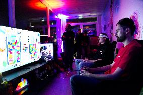 French Final Of Red Bull Tetris - Paris