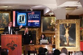Rubens' Painting "Christ on the Cross" Sold for €2.3 Million - Versailles