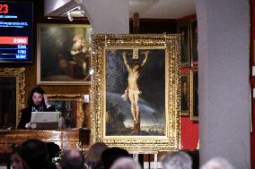Rubens' Painting "Christ on the Cross" Sold for €2.3 Million - Versailles