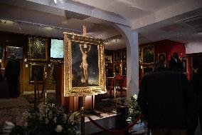 Rubens' Painting "Christ on the Cross" Sold for €2.3 Million - Versailles