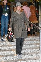 Infanta Elena leaves the AladinaXmas Weekend - Madrid