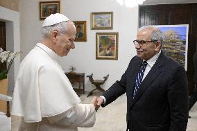 Pope Leo XIV Meets Lebanon's President Joseph Aoun - Beirut