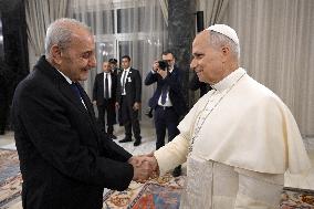 Pope Leo XIV Meets Lebanon's President Joseph Aoun - Beirut