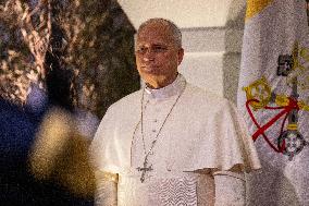 Pope Leo XIV Arrived In Beirut - Lebanon