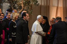 Pope Leo XIV Arrived In Beirut - Lebanon