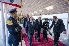 Pope Leo XIV Arrived In Beirut - Lebanon