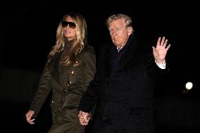 Donald Trump returns to the White House - Washington