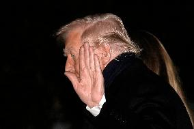 Donald Trump returns to the White House - Washington