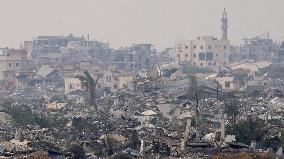 Scene in Gaza