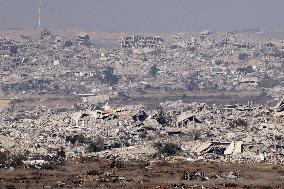 Scene in Gaza