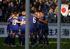 Football: Japan vs. Canada friendly