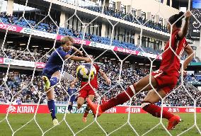 Football: Japan vs. Canada friendly