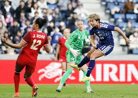 Football: Japan vs. Canada friendly