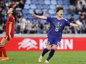 Football: Japan vs. Canada friendly