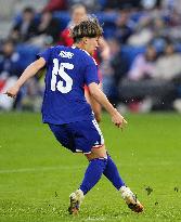 Football: Japan vs. Canada friendly