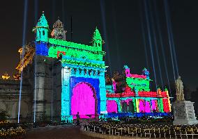 Mayo College Illuminated For 150th Anniversary - India