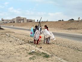 Difficult Humanitarian Conditions Near the Khan Yunis Landfill - Palestine