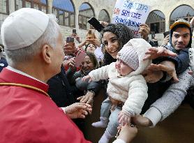 Pope Leo XIV Visits The Tomb of Saint Charbel Makhlouf - Lebanon